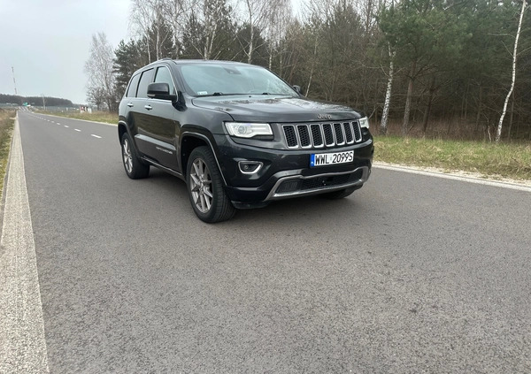 Jeep Grand Cherokee cena 77200 przebieg: 187400, rok produkcji 2015 z Kobyłka małe 56